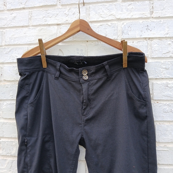 Prana Halle Pants Outdoor Hiking Roll Up - Picture 6 of 10